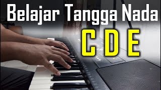 Tips menyusun Tangga Nada C, D dan E Mayor | Belajar Piano Keyboard