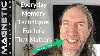 The Everyday Use Of Mnemonics in A Memory Palace [Demonstration]