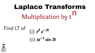 8. Laplace Transforms | Multiplication by t^n | Problem#5 | Complete Concept