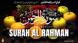 Surah Rahman RELAXING RECITATION with Urdu translation | سورۃ الرحمان | Quran for Sleep