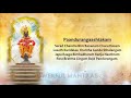 pandurang ashtakam with lyrics t s ranganathan vitthal songs bhakti songs