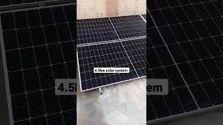 ziewnic 4.5kw solar system #solarsystem #ziewnic #inverter #viral #electricskills