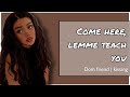 Dom best friend teaches you to kiss [girlfriend asmr rp]