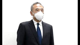 謝罪する宇宙飛行士で医師の古川聡氏