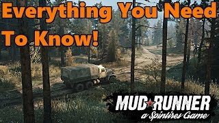 EVERYTHING You Need to Know About SpinTires: Mud Runner | Vehicles, Release date, Mods, and More!