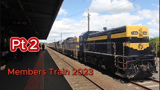 Steamrail Members Christmas Train 2023 | Pt 2