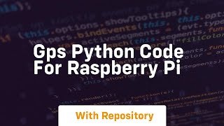 gps python code for raspberry pi