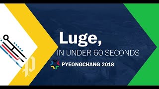 Luge, in under 60 seconds