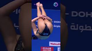 Emotional Diving by Alysha Koloi | 1m springboard #dive #shorts