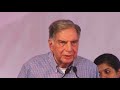 nci phase 1 inauguration speech by chief guest shri. ratan tata