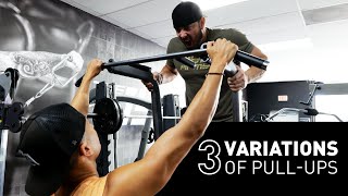 WORKOUT 101 - Pull-Up Variations for Back Development (GET STRONG)