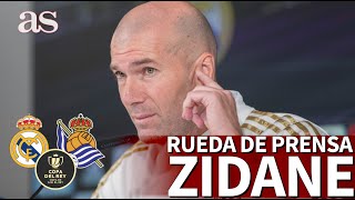 REAL MADRID - REAL SOCIEDAD | Rueda de prensa ZIDANE en DIRECTO | Diario AS