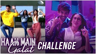 Haan Main Galat Challenge Kartik Aaryan Sara Ali Khan V/S Fans | #DoItWithATwist | Umang 2020