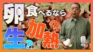 現役教授が卵の食べ方を解説！生で食べる？それとも加熱する？