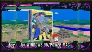 The Simpsons - Virtual Springfield trailer pc game (1997) commercial 📼 (HD) (OVT) 💻📱🎥#shorts