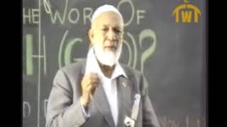 Bible vs torah, zabur, injeel EXPLAINED BY AHMED DEEDAT