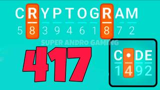 CRYPTOGRAM 417