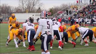 Sterling Heights Stevenson 2021 OT/OG Giovanni El-Hadi (Michigan commit) highlights vs. Davison