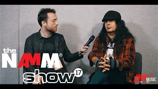 Jeff Duncan of Armored Saint at NAMM 2017 - Alto Music