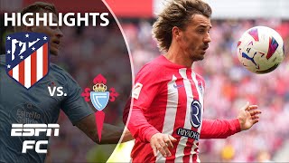 Atletico Madrid vs. Celta Vigo | LALIGA Highlights | ESPN FC
