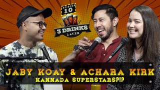 Jaby Koay & Achara React to INDIA | 3 Drinks Later Ep. 10 | @Achara  & @CineDesi |