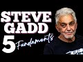 5 STEVE GADD Basics Concepts Every Drummer Should Know!  || DO YOU?