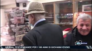 Isernia, festa grande per i 100 anni di Giovanni Iovino