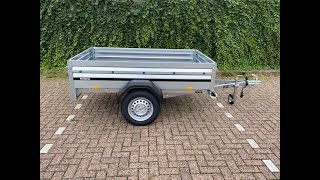 Brenderup 750 kg aanhangwagen bakwagen