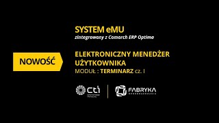 System eMU: moduł Terminarz cz.1 – Podstawowe funkcjonalności