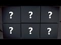 ASMR Six black boxes