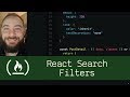 React Search Filters (P5D44) - Live Coding with Jesse