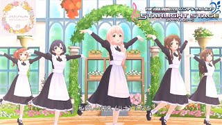 【デレステMVシアター】メモリーブロッサム (西園寺琴歌,五十嵐響子,高森藍子,水本ゆかり,白菊ほたる) 貴方のクラシカルメイドコーデ