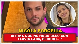 🔴 Nicola Porcela nego tajantemente que no hubo beso con su amiga Flavia Laos, pero que...