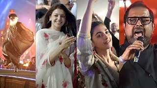 Kajal Agarwal and Pooja Hegde Dance at Isha Center | Sadhguru Shivaratri | #Mahashivratri2025 | NB