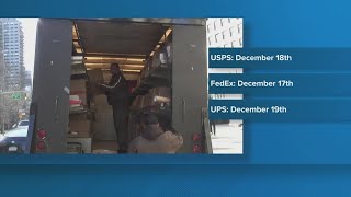 Holiday shipping deadlines are set