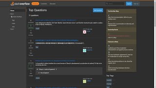 StackOverflow CLONE Demo