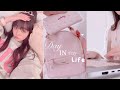 🎀 PINK LIFESTYLE VLOG Ep.9 🎀 || aesthetic vlog, my melody purchases, studying, cute outfit