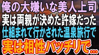 【感動する話】大嫌いな美人上司が実は俺の許嫁だった   両親に仕組まれて行かされた温泉旅館で信じられない展開。2人キリだと案外気が合って   【いい話】【朗読】