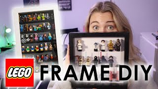 Making a LEGO Minifigure Frame | Easy \u0026 Cheap DIY Display