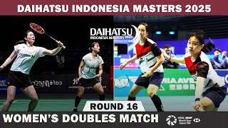 Yuki FUKUSHIMA Mayu MATSUMOTO vs HSU Yin Hui LIN Jhih Yun Indonesia Masters 2025 Badminton