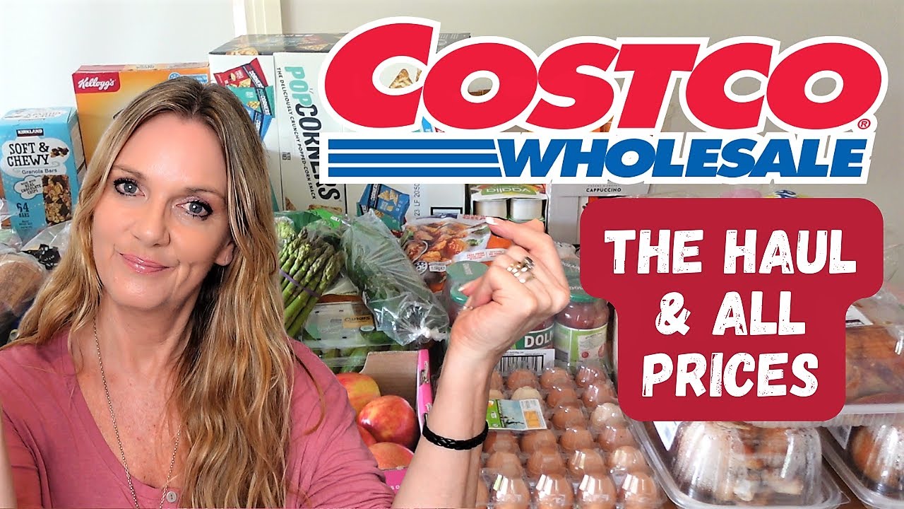 HUGE COSTCO HAUL - LARGE FAMILY GROCERY HAUL - YouTube