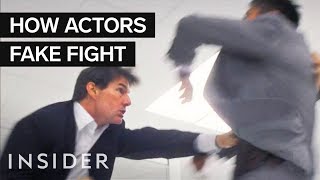 How Actors Fake Fight In Movies | Movies Insider