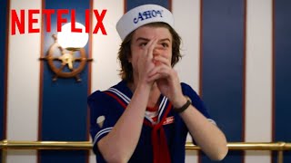 Steve Playing The Trumpet For One Hour | Stranger Things