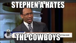 Best of Stephen A Smith: Dallas Cowboys Rants Part 1, Tony Romo, Dez Bryant (ESPN First Take)