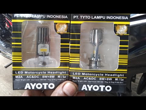 Pasang Lampu LED AYOTO Supra X 125 Fi | DarNos Chsnnel | PAK NO TV ...