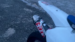 2019 DR-Z400SM Yoshimura RS2 Carbon Fiber Exhaust Sound Clip (Headphones Recommended)