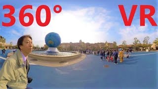 【360度VR】東京ディズニーシー エントランス（午後）/Insta360 ONE X Tokyo DisneySea Entrance（afternoon)/360°VR