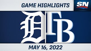 MLB Highlights | Tigers vs. Rays - May 16, 2022