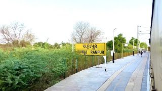 Departure Ranpur railway station on Bhavanagar SF Express Train