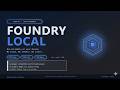 Run AI Locally: Foundry Local + Microsoft Agent Framework | Udaiappa Ramachandran